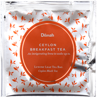 Ceylon Breakfast, Svart te, Dilmah Vivid, 50 pyramidpåsar