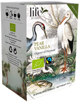 Päron vanilj, Grönt te Rooibos, Life by Follis Eko Fairtrade, 20påsar