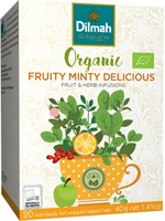 Fruity Minty, Örtte, Dilmah Organic, 20 påsar