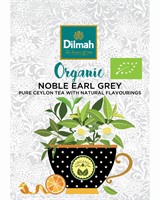 Earl Grey, Svart te, Dilmah Organic, 6 x20 påsar