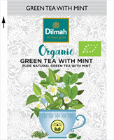 Mint, Grönt te, Dilmah Organic, 6 x20 påsar