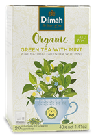 Mint, Grönt te, Dilmah Organic, 20 påsar