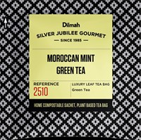 Moroccan Mint, grönt te, Dilmah Silver Jubilee, 40 pyramidpåsar