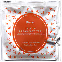 Ceylon Breakfast, Dilmah Vivid, pyramidpåsar 50st, UTG DATUM - 28 Feb