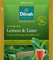 Citron Lime, Svart te, Dilmah, 100 påsar
