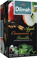 Äpple Kanel Vanilj, Svart te, Dilmah, 20 påsar