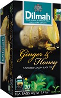Ingefära Honung, Svart te, Dilmah, 20 påsar