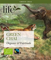 Chai, Grönt te, Life by Follis Eko Fairtrade, 6 x20 påsar