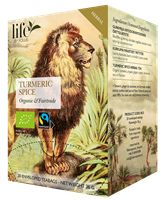 Gurkmeja kryddor, Örtte, Life by Follis Eko Fairtrade, 20 påsar