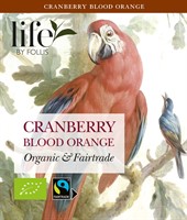 Tranbär blodapelsin, Rooibos, Life by Follis Eko Fairtrade, 6x20 påsar