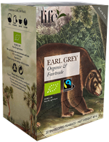 Earl Grey, Svart te, Life by Follis Eko Fairtrade, 20 påsar