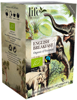 English Breakfast, Svart te, Life by Follis Eko Fairtrade, 20 påsar