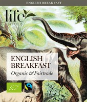 English Breakfast, Svart te, Life by Follis Eko Fairtrade, 6 x20 påsar
