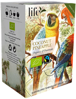 Kokos ananas, Grönt te, Life by Follis Eko Fairtrade, 20 påsar