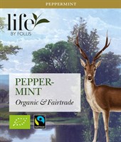 Pepparmint, Örtte, Life by Follis Eko Fairtrade, 6x 20 påsar