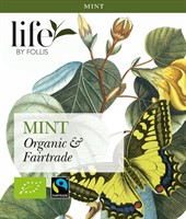 Mint, Grönt te, Life by Follis Eko Fairtrade, 6x 20 påsar
