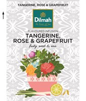 Mandarin Ros Grapefrukt, Örtte, Dilmah, 75 påsar